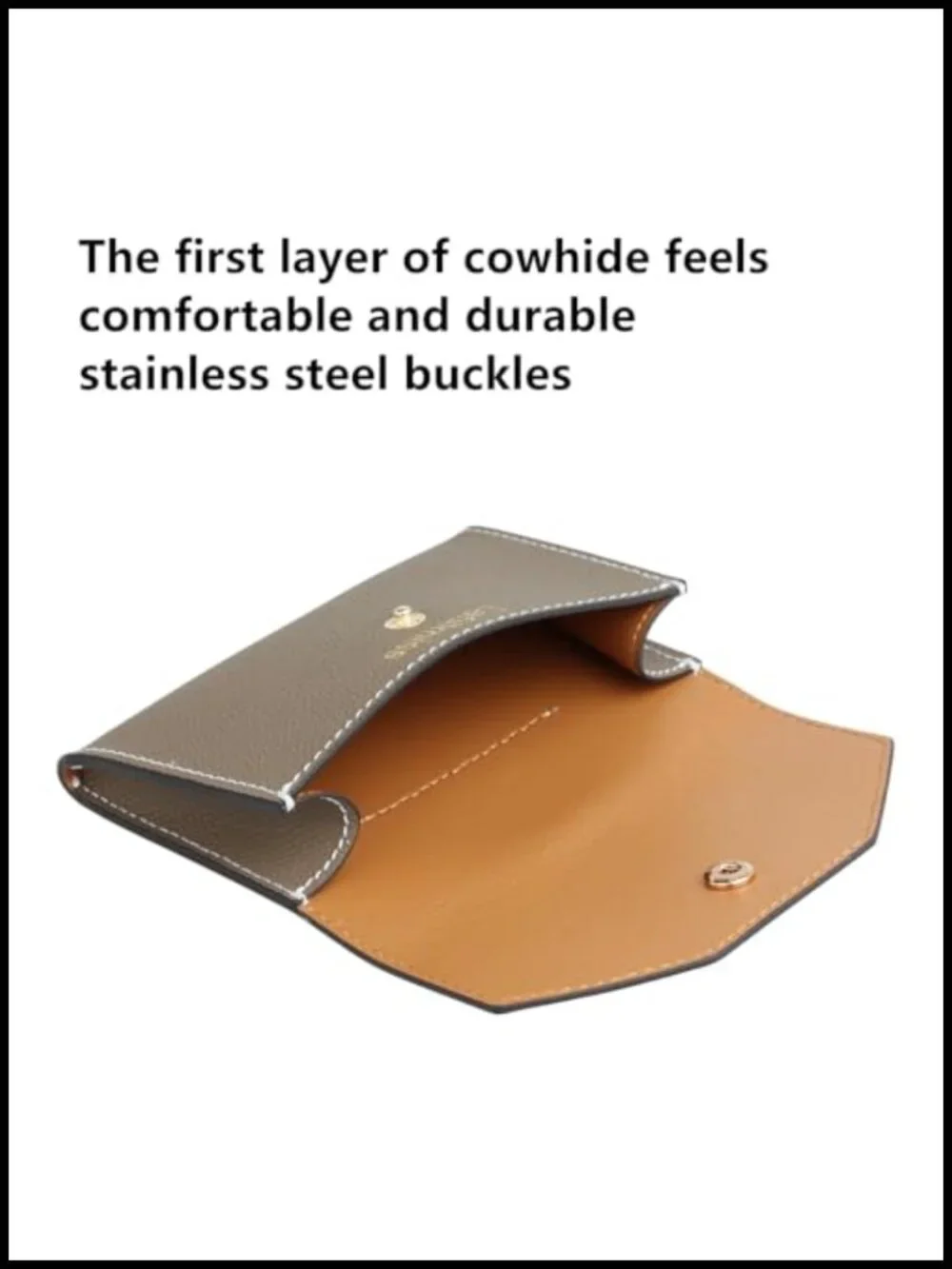 Women's Adjustable Turn Lock Leather Belt - Italian Epsom Cowhide